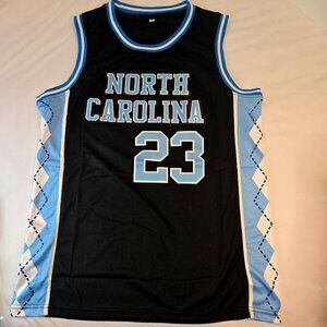 North Carolina #23 Basketball Shirt/Jersey Tee Sz S & XXL Blue/Black/White
